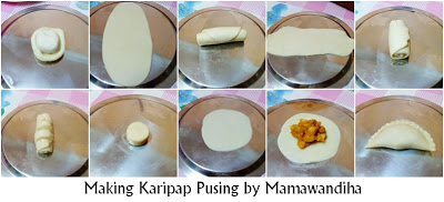 cara2 canai karipap pusing